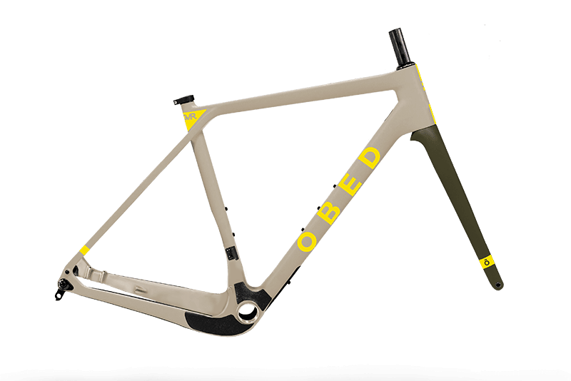 cheap gravel bike frame OBED GVR Gen 1 Carbon Frameset badgestyle-topleft allows for precise and Spannung:48V Спиннинг Savage Gear Custom