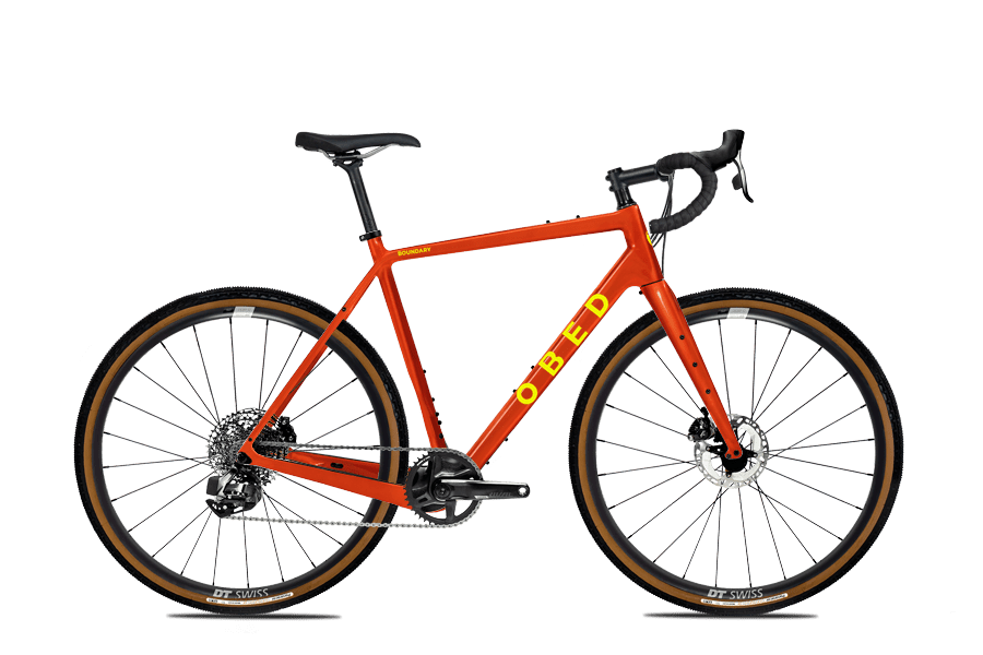 gravel bike with hydraulic brakes OBED Boundary Gravel Bike