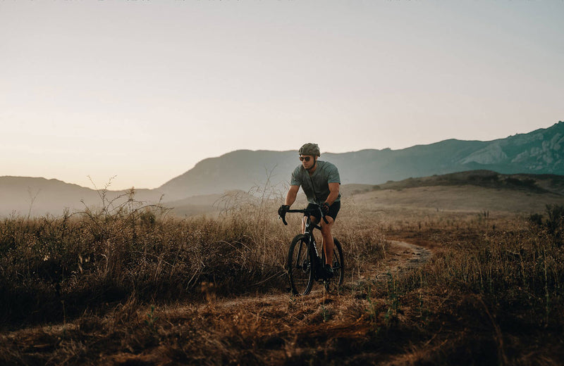 Man riding Ocoee Boundary in field