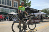 Man standing with Ocoee Bike at Dirty Kanza