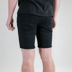 Stretch Jorts - Pure Black - OBED Bikes