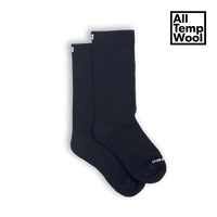 Socks - Black Logo Wool - OBED Bikes