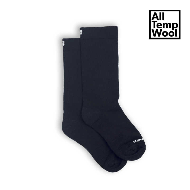 Socks - Black Logo Wool - OBED Bikes