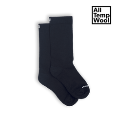 Socks - Black Logo Wool - OBED Bikes