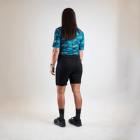 Stretch Jorts - Pure Black - OBED Bikes
