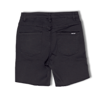 Stretch Jorts - Pure Black - OBED Bikes