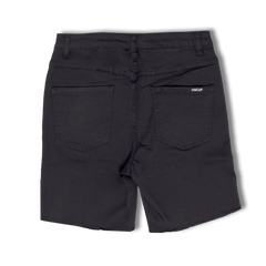 Stretch Jorts - Pure Black - OBED Bikes