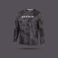 ActiviTEE Long Sleeve - Grey Acid Wash - OBED Bikes