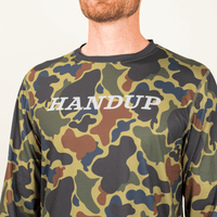 ActiviTEE Long Sleeve - Marsh Camo - OBED Bikes