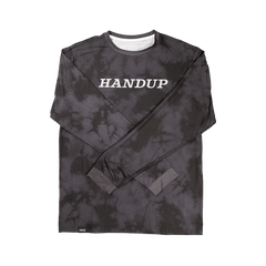 ActiviTEE Long Sleeve - Grey Acid Wash - OBED Bikes