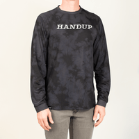 ActiviTEE Long Sleeve - Grey Acid Wash - OBED Bikes