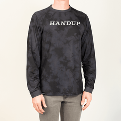 ActiviTEE Long Sleeve - Grey Acid Wash - OBED Bikes