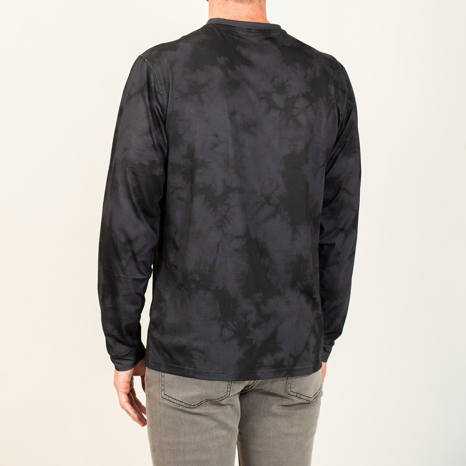 ActiviTEE Long Sleeve - Grey Acid Wash