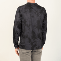 ActiviTEE Long Sleeve - Grey Acid Wash - OBED Bikes