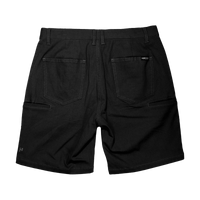WorkHorse Stretch Canvas Short - Pure Black - OBED Bikes