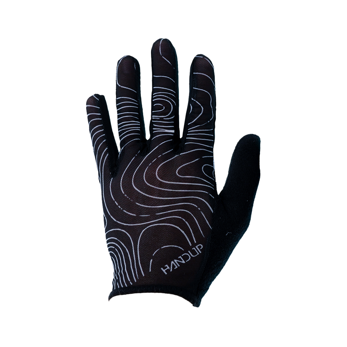 Summer LITE Gloves - Topo Map Black
