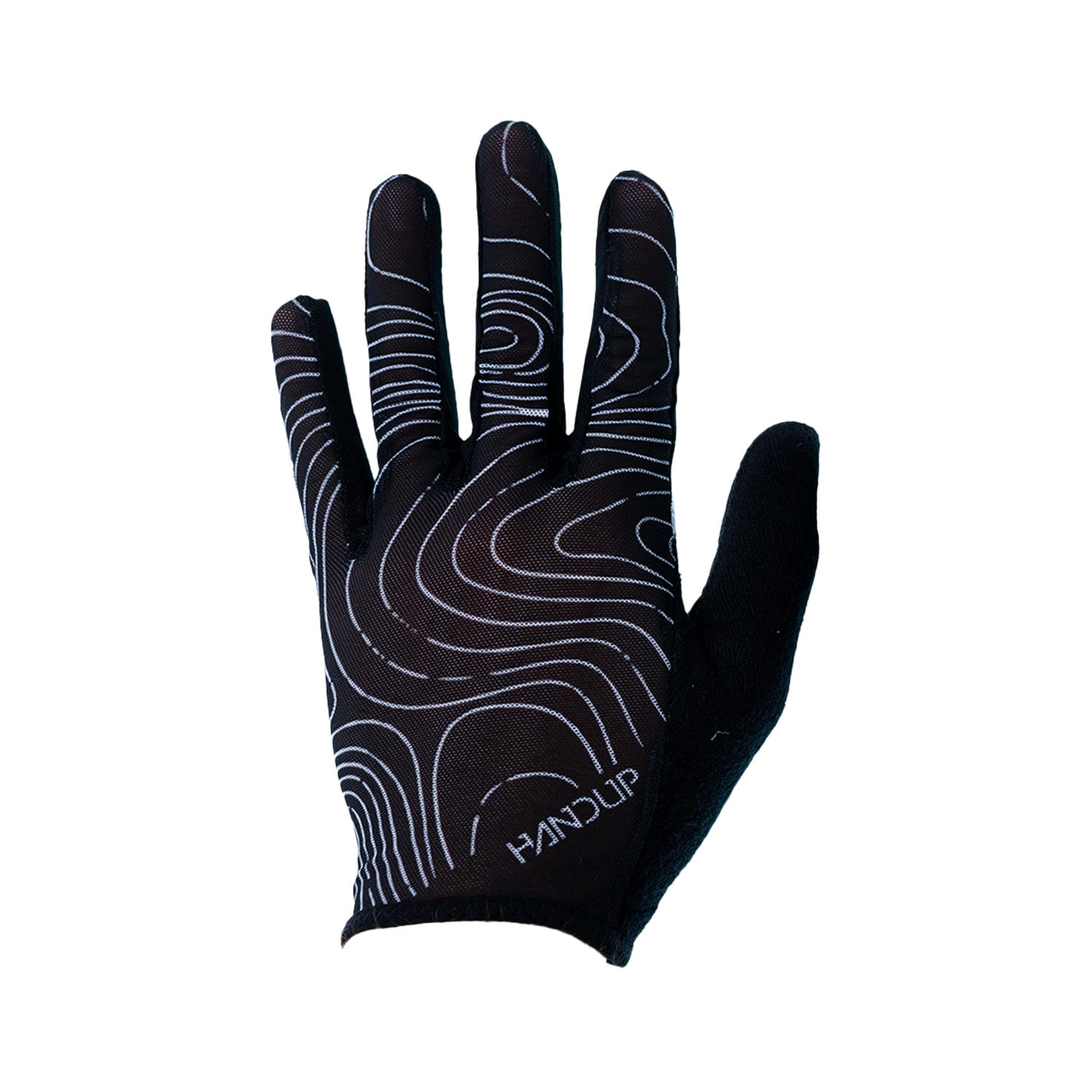 Summer LITE Gloves - Topo Map Black