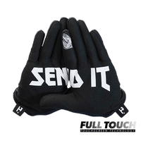 Summer LITE Gloves - Topo Map Black - OBED Bikes