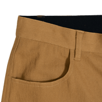 WorkHorse Stretch Canvas Short - Buckskin - OBED Bikes