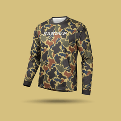 ActiviTEE Long Sleeve - Marsh Camo - OBED Bikes