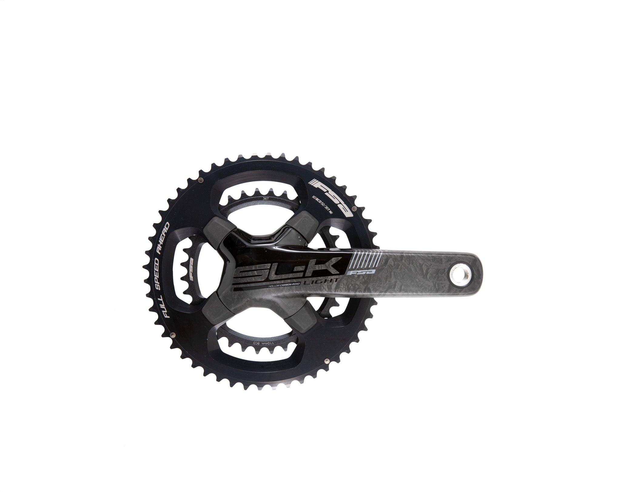 FSA-SLKクランク FSA SL-K Modular Crankset (Black) (2 x 11 Speed) (386EVO