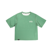 Cropped ActiviTEE - Shuttle Me Sage Green - OBED Bikes