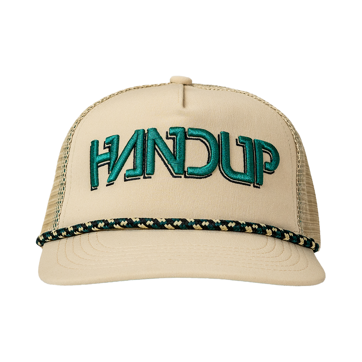 Trucker Hat - Cream/Green