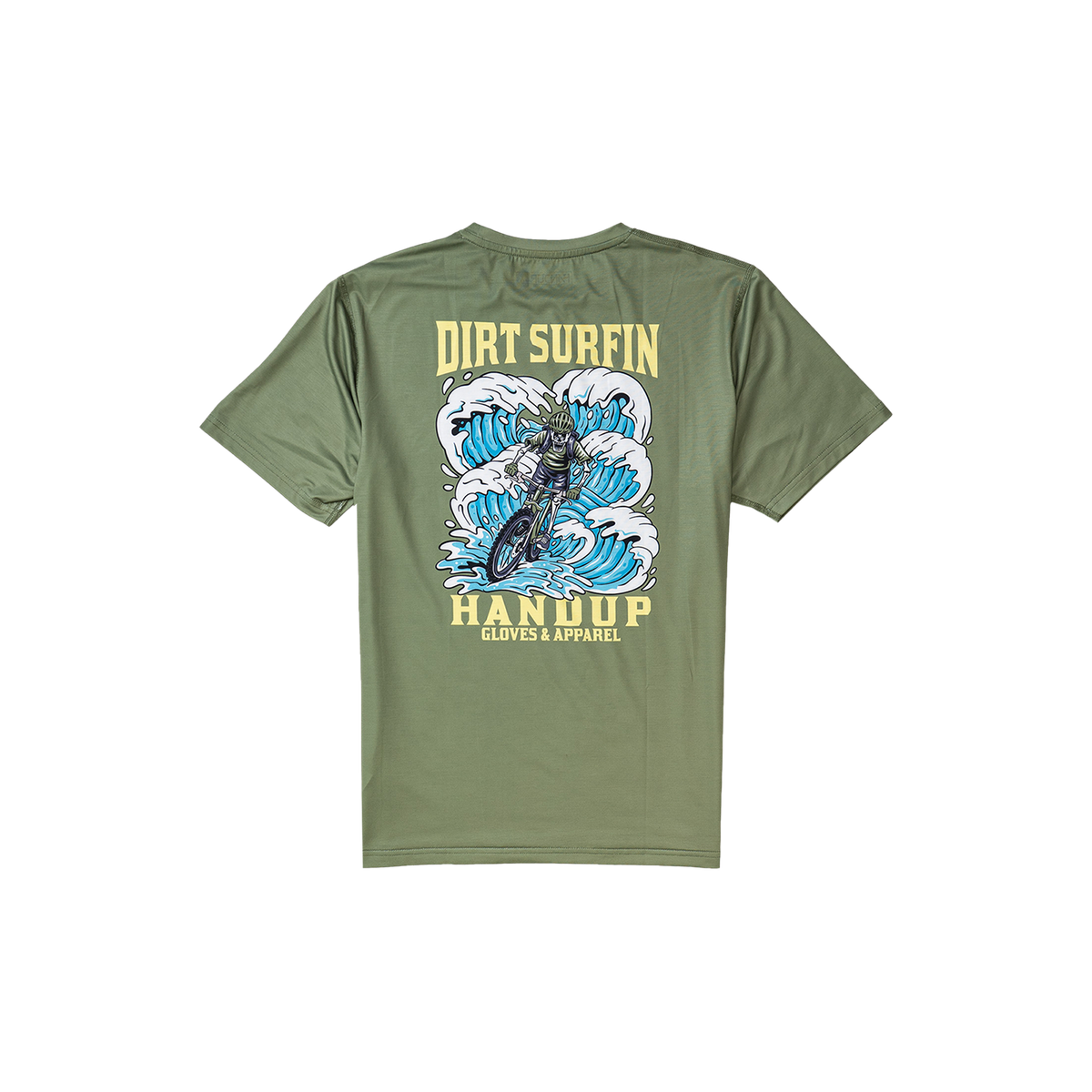 Youth ActiviTEE - Dirt Surfin' Moss Green