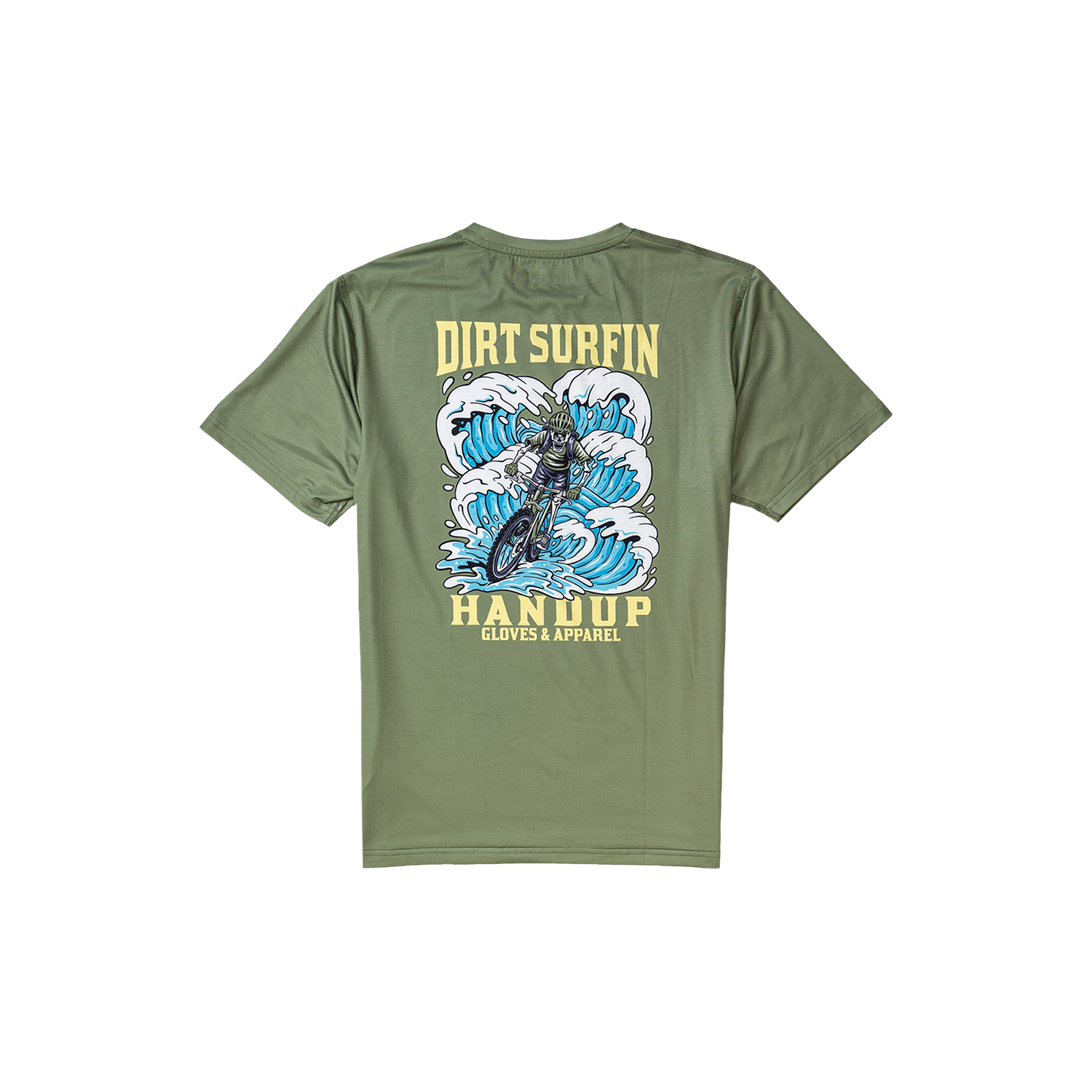 Youth ActiviTEE - Dirt Surfin' Moss Green