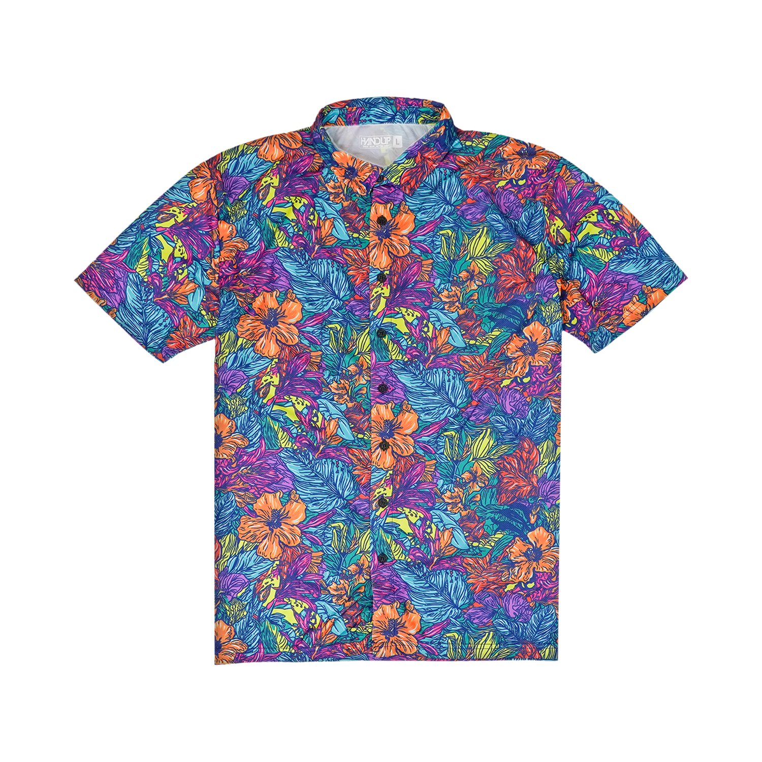 FlexGRID Button Up - Dirt Surfin' Floral