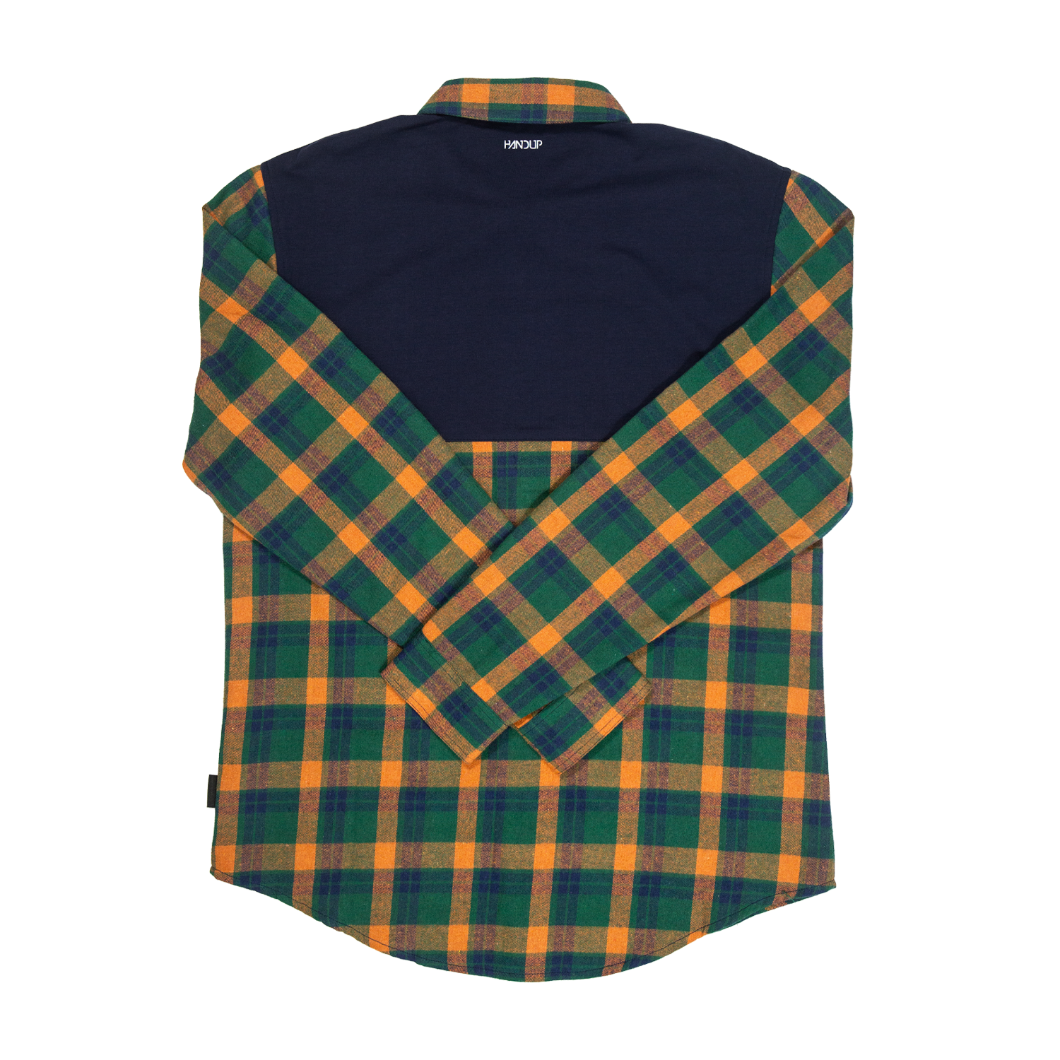 FlexTop Flannel - Forest Green/Golden Mustard