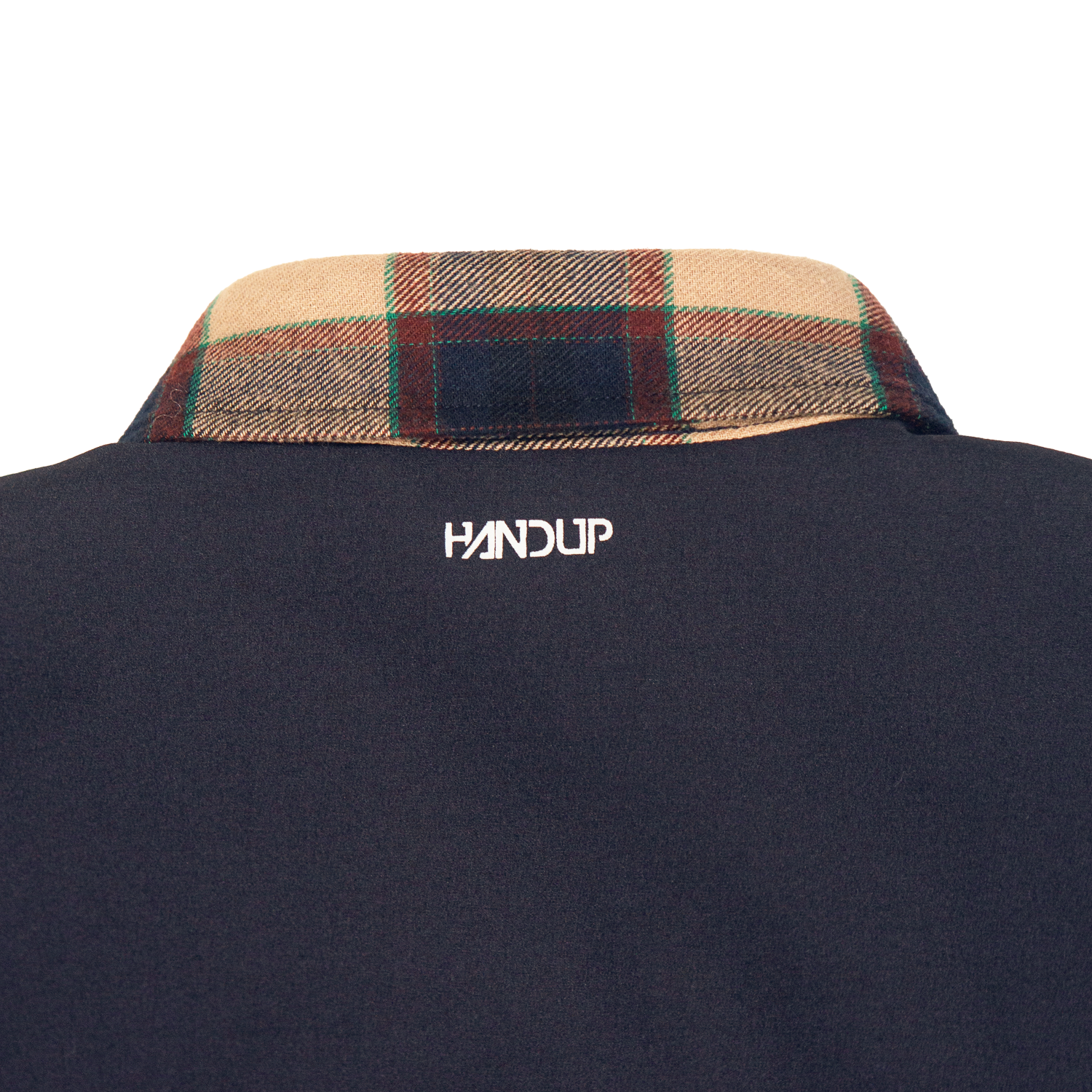 Flannel Jacket - Navy/Tan Plaid