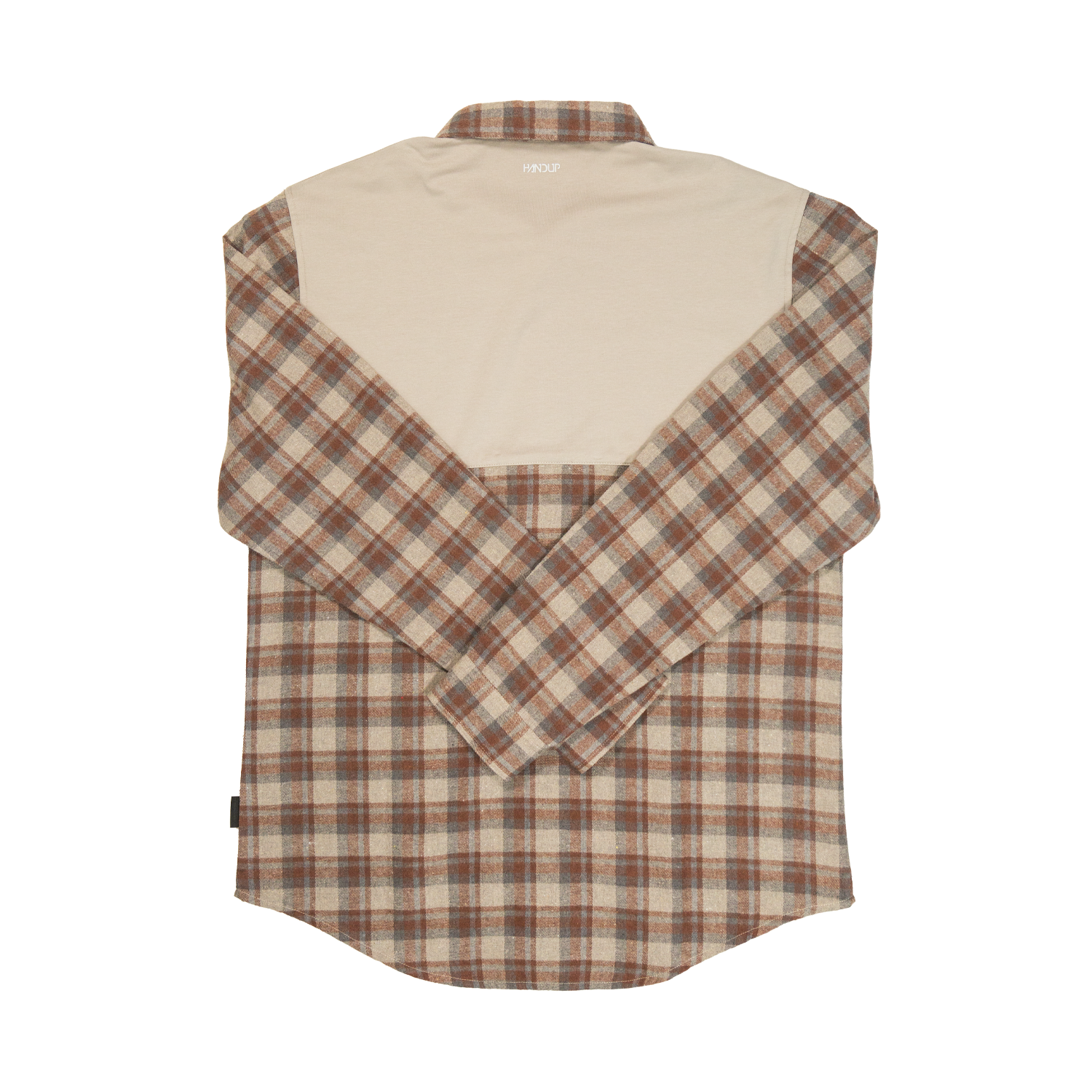 FlexTop Flannel - Saddle Brown/Sand