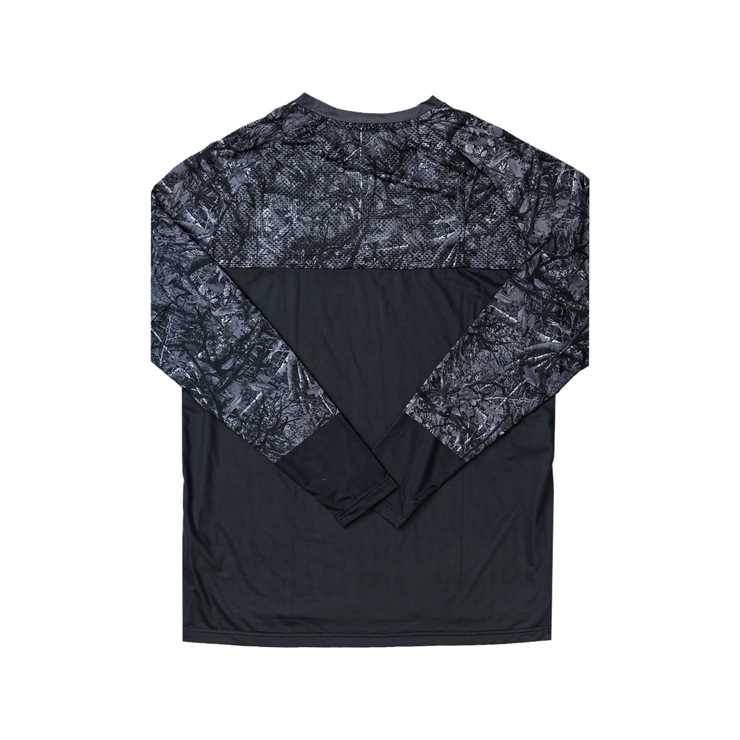 Long Sleeve VenTop Jersey - Grey Timber Camo