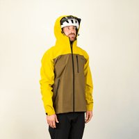 HydroSend Shell - Citrine/Forest Khaki - OBED Bikes