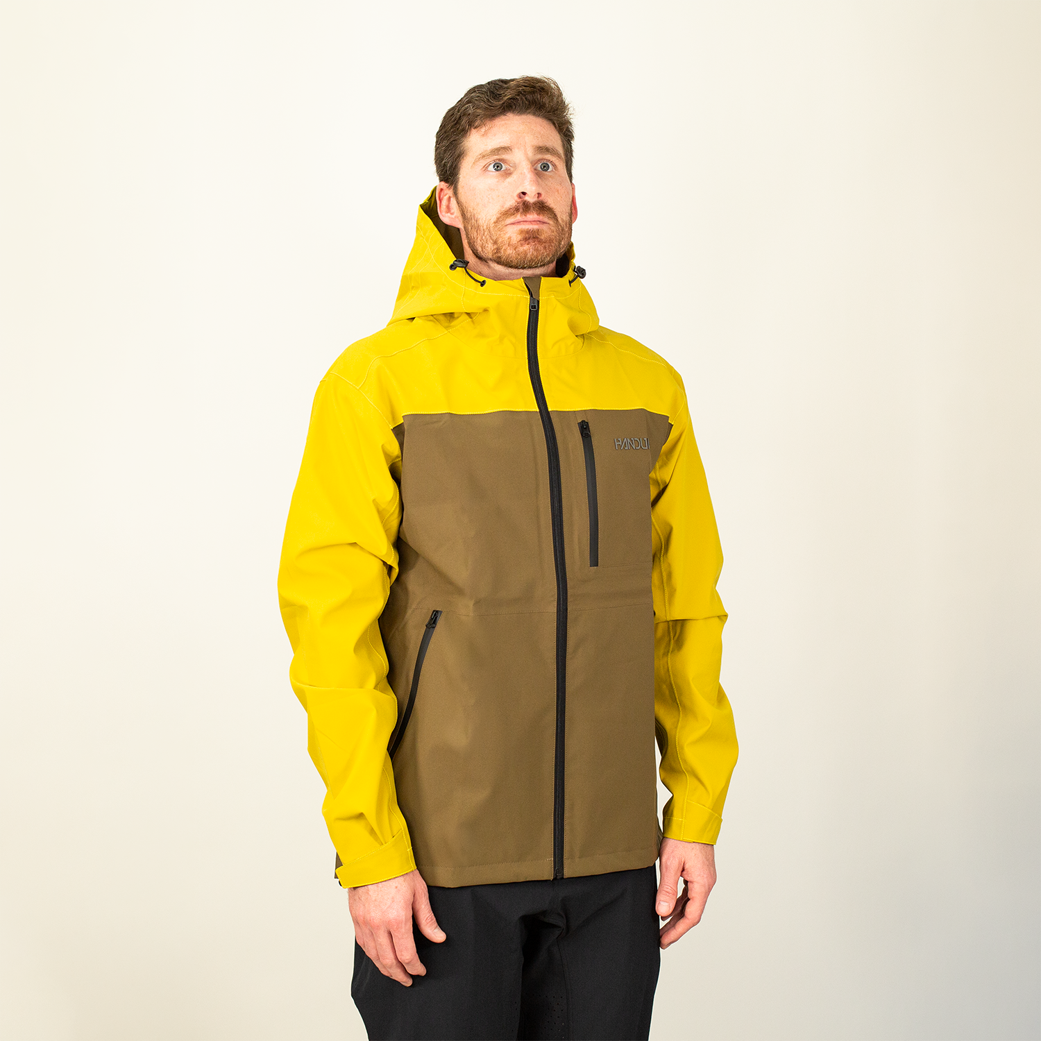 HydroSend Shell - Citrine/Forest Khaki