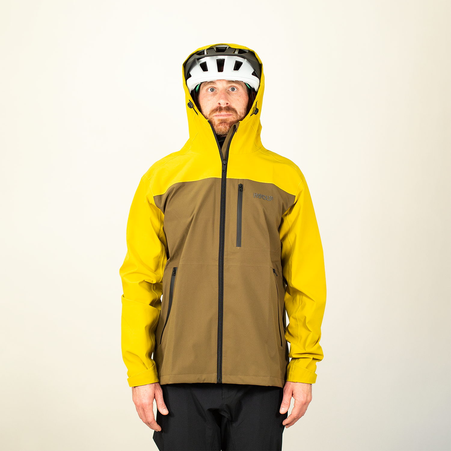 HydroSend Shell - Citrine/Forest Khaki
