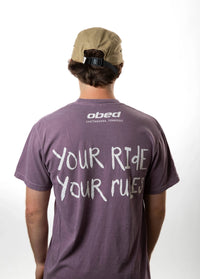 Obed Your Ride Your Rules T-Shirt - OBED Bikes