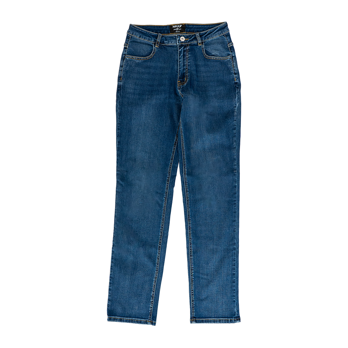 Jean Pants - Medium Wash Blue