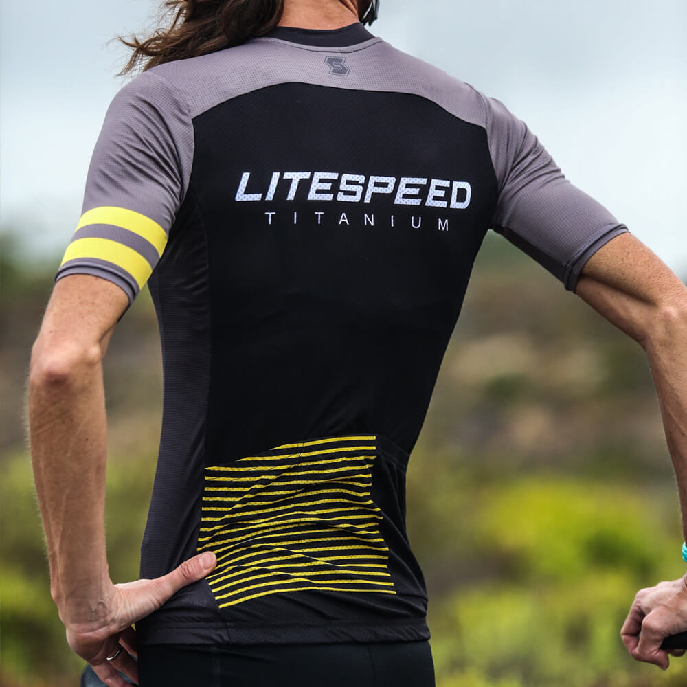 Women Wearing Litespeed Jersey- Back