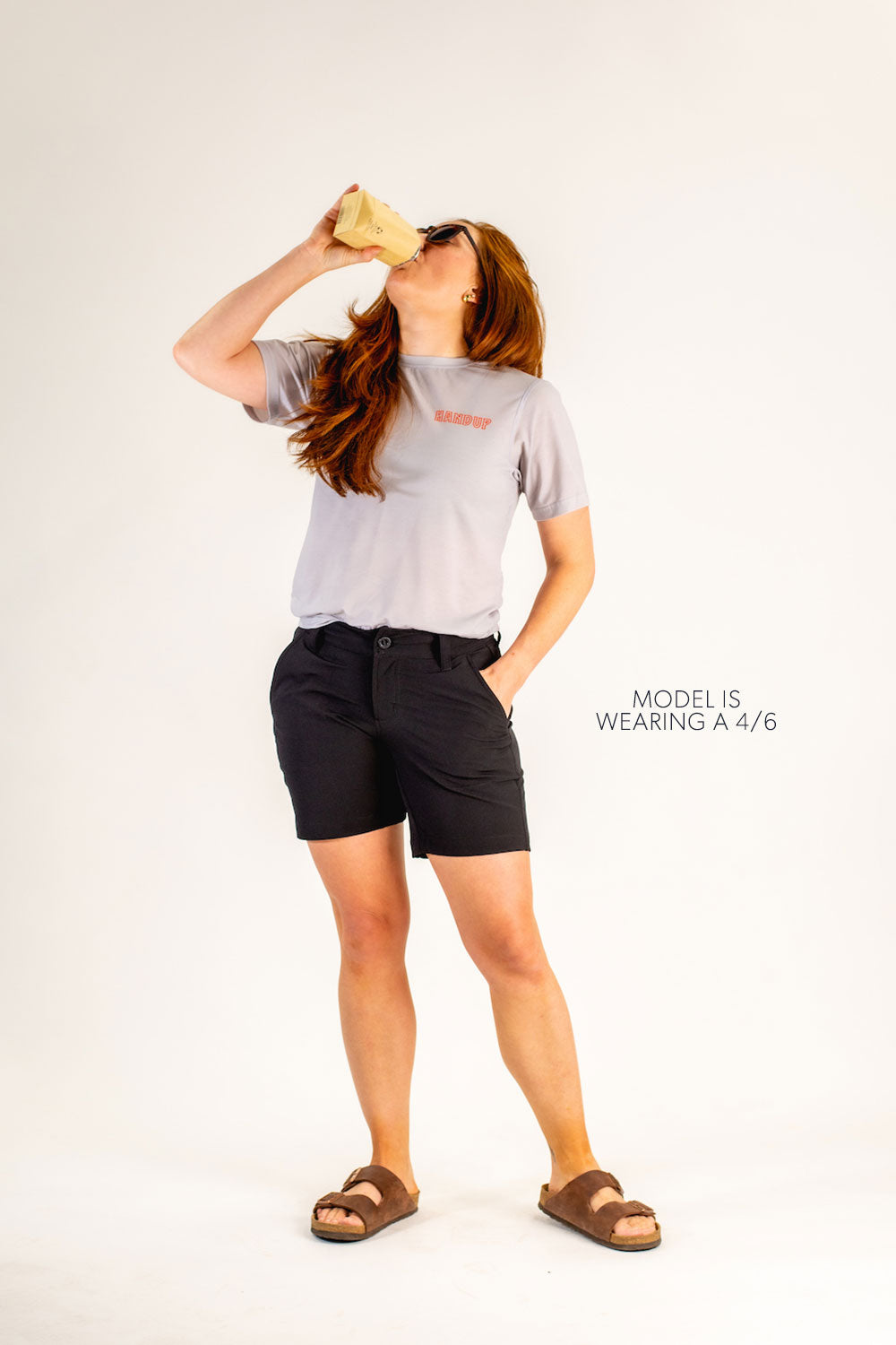 Women's Hot Lap Short  – Obsidian
