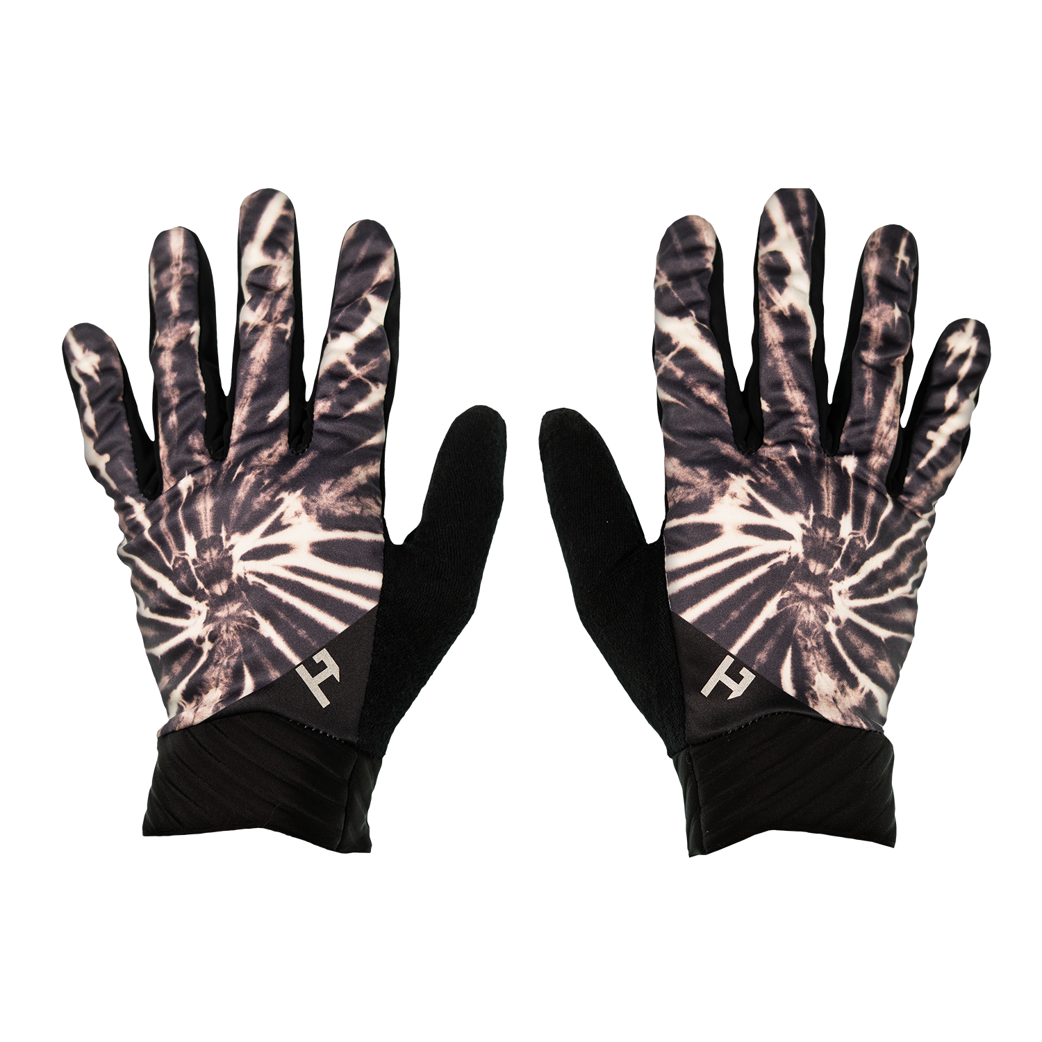Cold Weather Gloves - Monochrome Tie Dye