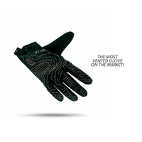 Summer LITE Gloves - Topo Map Black - OBED Bikes