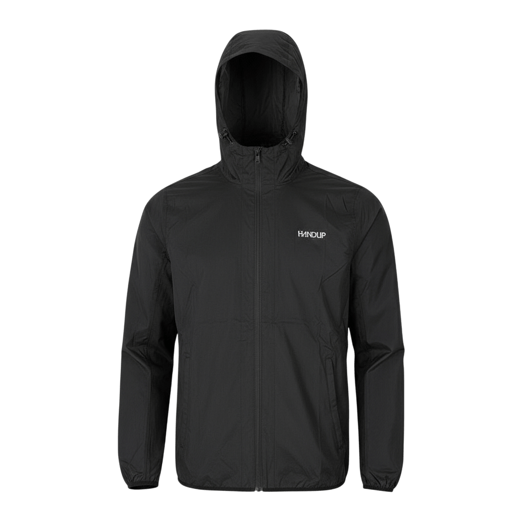 PuddleJumper Packable Jacket - Obsidian - OBED Bikes