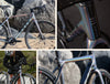 4 images featuring prism paint on OBED bikes	