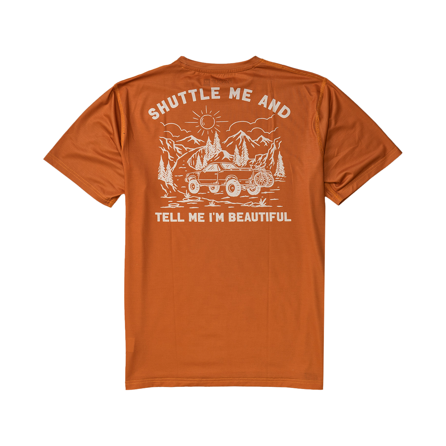 ActiviTEE - Shuttle Me Burning Orange