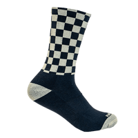 Socks - Checkered Black/Tan - OBED Bikes
