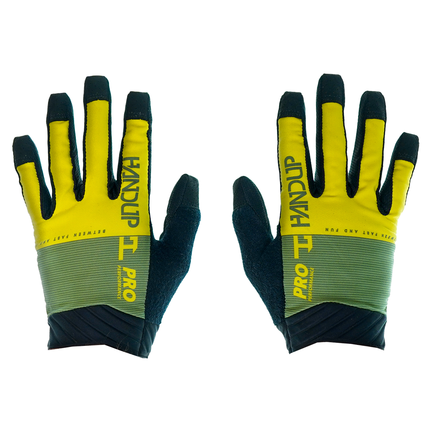 Pro Performance Glove - Olive/ Hi Viz Yellow