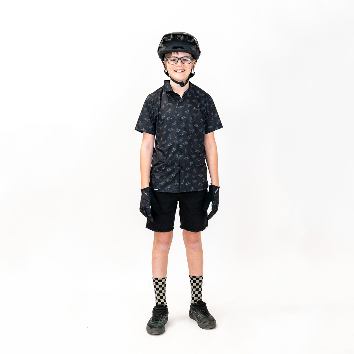 Youth FlexGRID Button Up - Dino's End