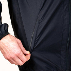 PuddleJumper Packable Jacket - Obsidian - OBED Bikes